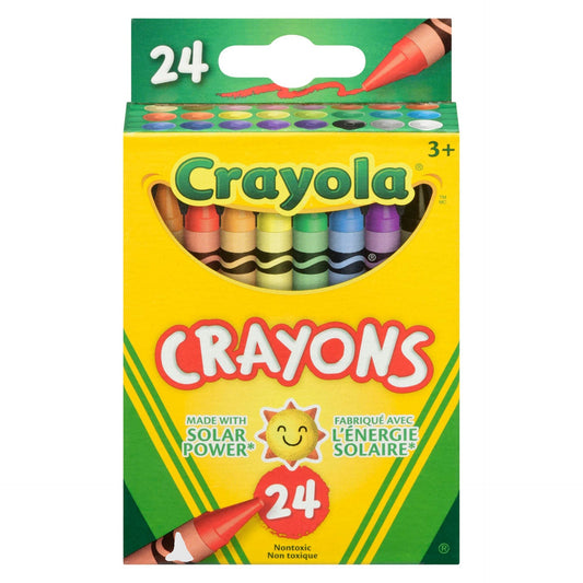 CRAYON WAX CRAYOLA  CARD (24)