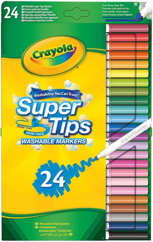 CRAYOLA SUPERTIP MARKERS 24