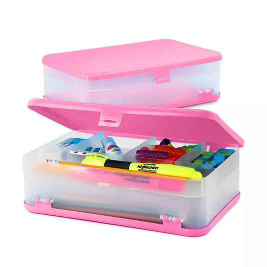 Double Deck Large Pencil Box